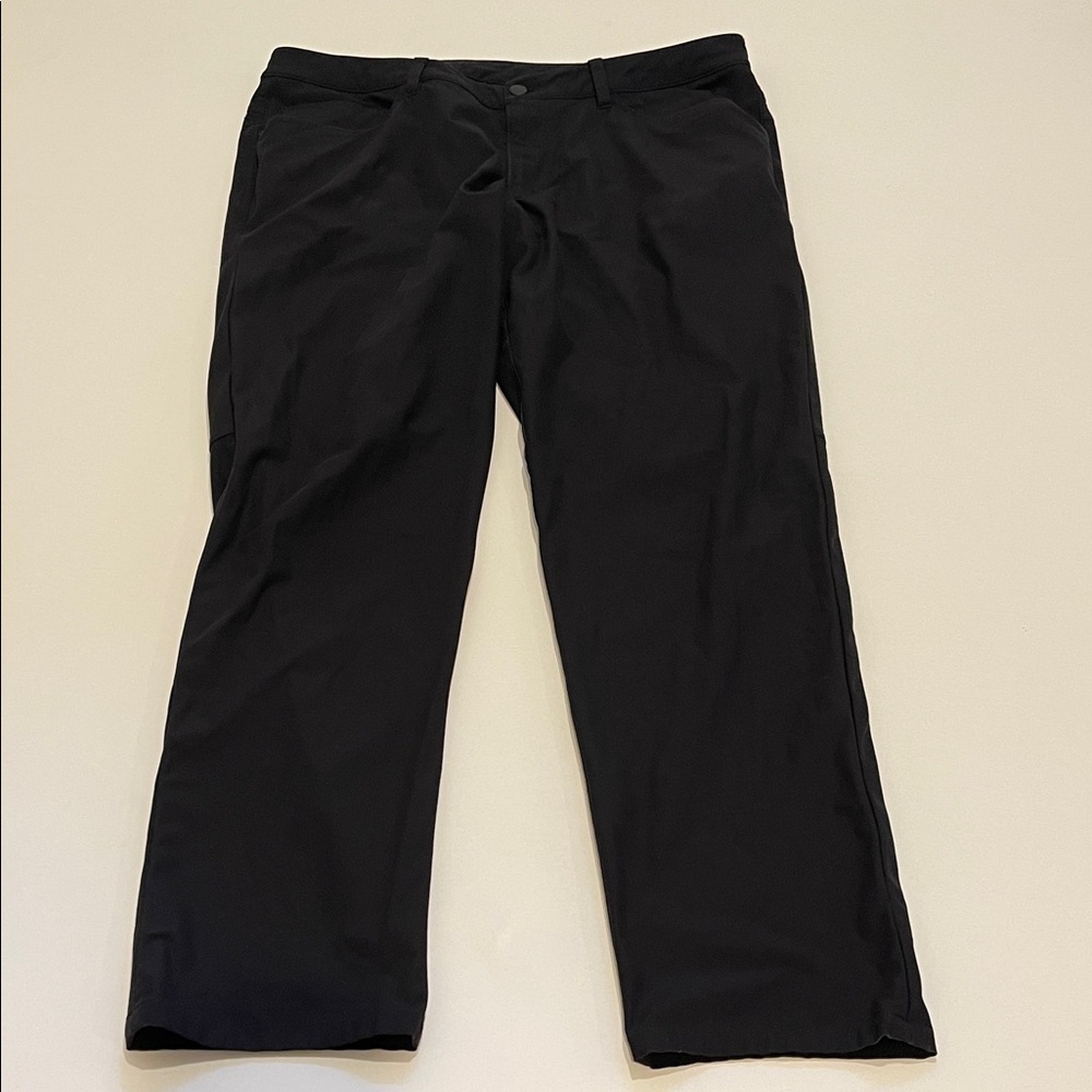 Lululemon ABC Stylish Black Trousers Pants